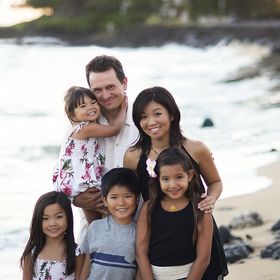Miya Cech With Her Family